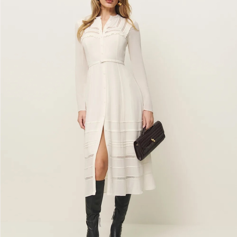 Reformation Kristen dress NWOT - Elegant White Women's Dress